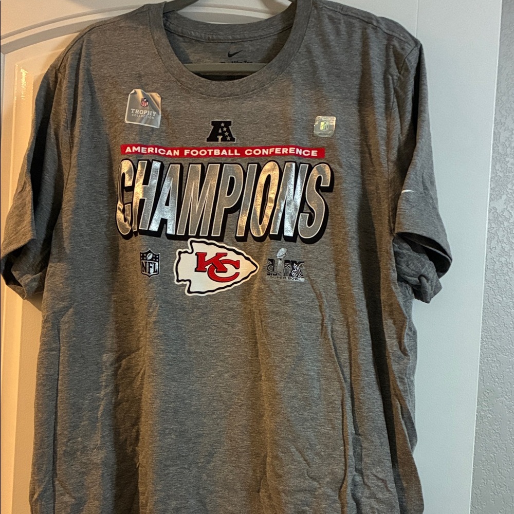 Nike Gray AFC Champions T-Shirt